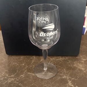 2025 US Open Aperol Spritz Wine Glass, Plastic